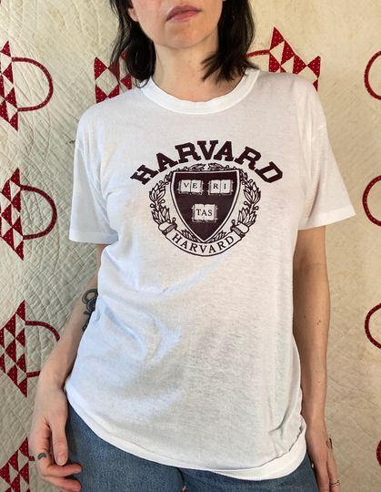 Vintage 1980s Harvard Tee