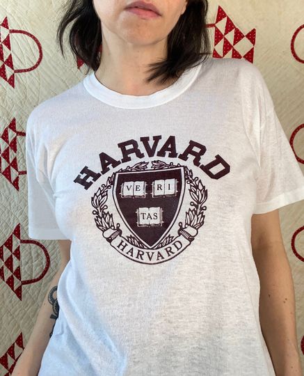 Vintage 1980s Harvard Tee
