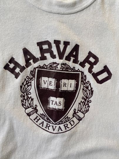 Vintage 1980s Harvard Tee