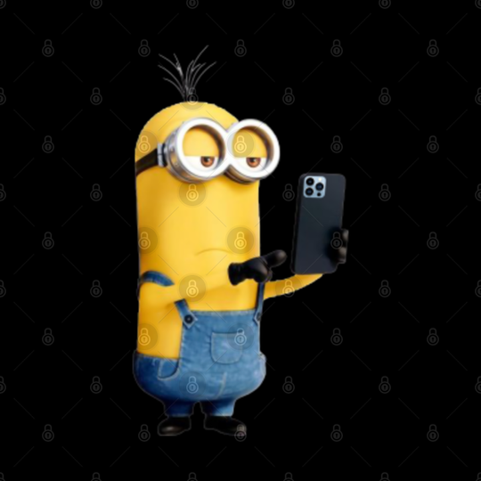 Minion with Iphone - Minion Mug