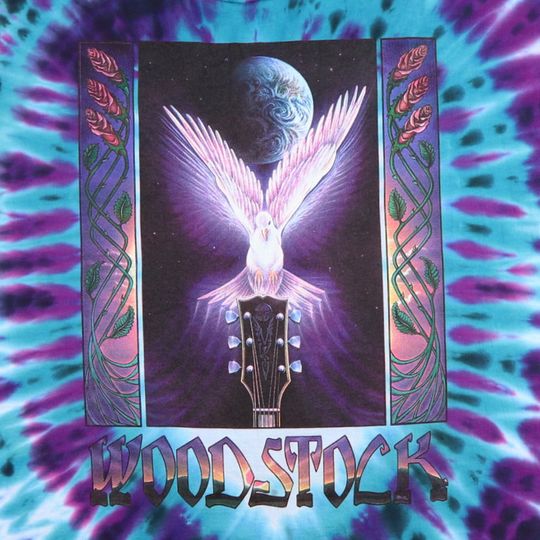 vintage 1990s Woodstock Shirt