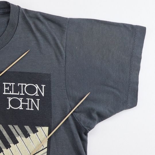 vintage 1986 Elton John World Tour Shirt