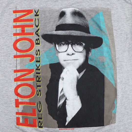 vintage 1988 Elton John Reg Strikes Back Shirt