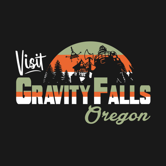 Visit Gravity Falls - Gravity Falls - T-Shirt
