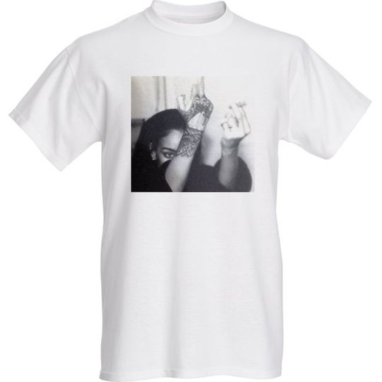 Rihanna Middle Finger T-shirt