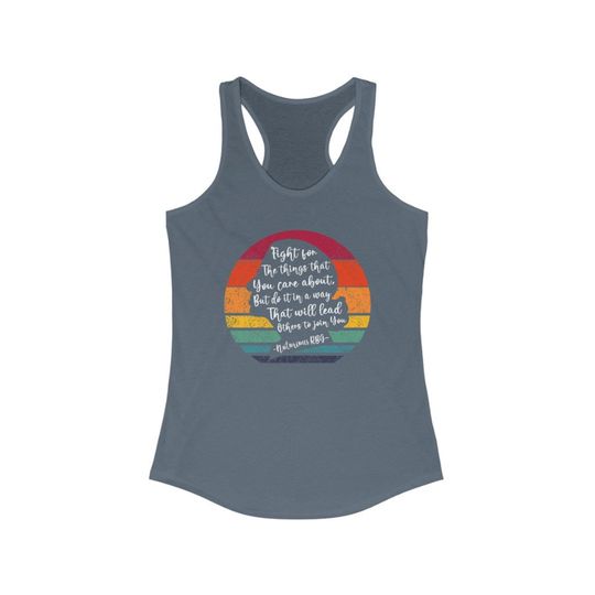 RBG Quote Tank Ruth Bader Ginsburg Quote Tank Top