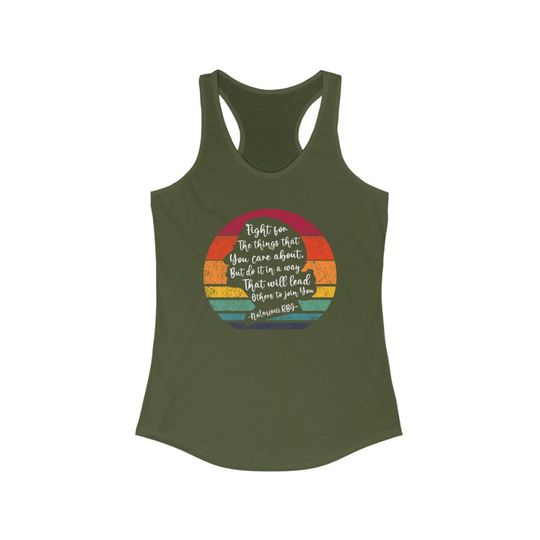 RBG Quote Tank Ruth Bader Ginsburg Quote Tank Top