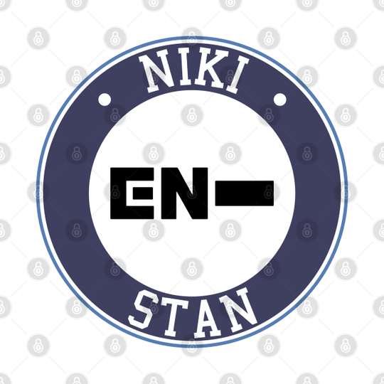 Enhypen Niki stan logo - Enhypen - T-Shirt