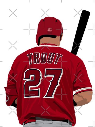 Mike Trout 27 iPhone Case