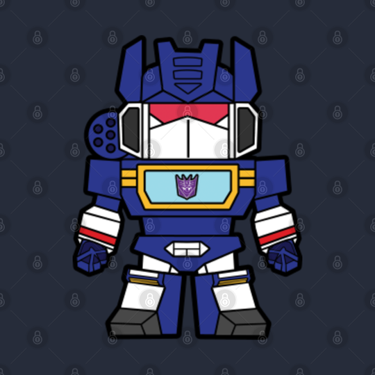 Soundwave Transformers Chibi - Transformers - T-Shirt