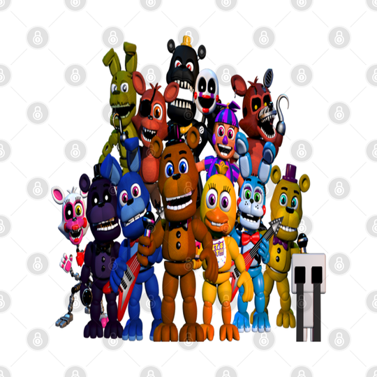 fnaf security breach - Fnf - T-Shirt