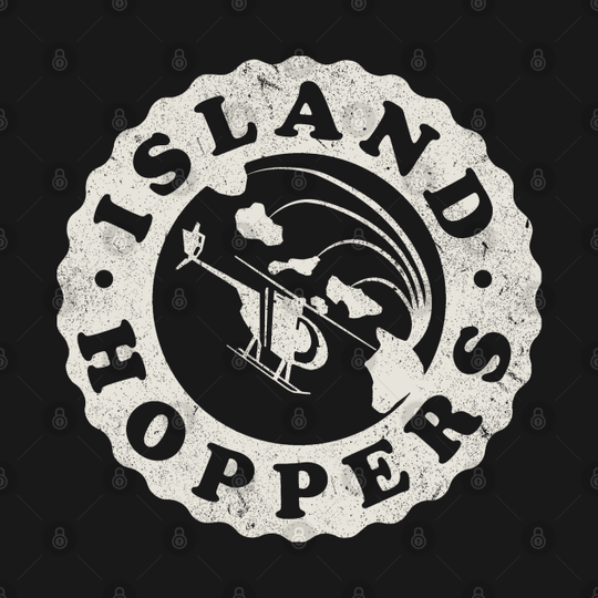 Island Hoppers Worn - Magnum Pi - T-Shirt