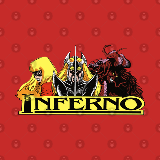 Inferno - X Men - T-Shirt