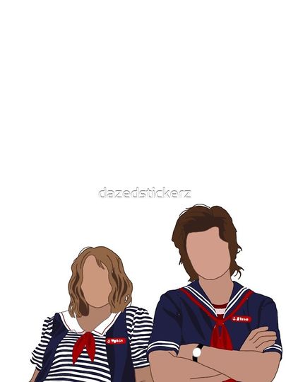 Steve and Robin iPhone Case