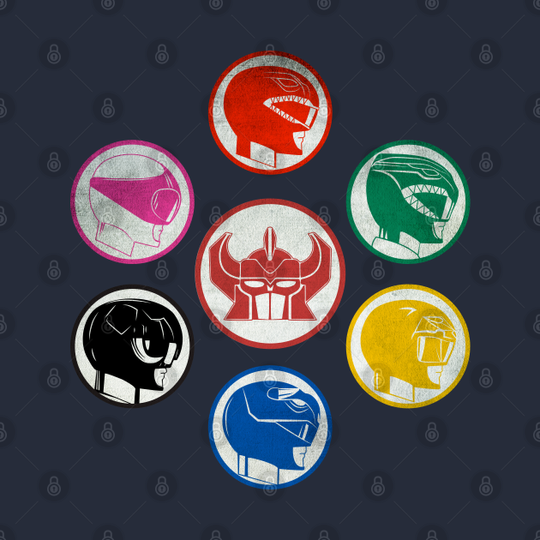 Power Rangers - Power Rangers - T-Shirt