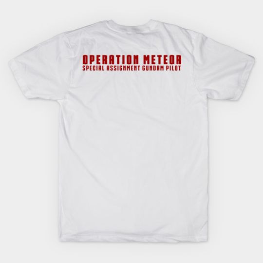 Gundam Wing: Operation Meteor - Gundam - T-Shirt