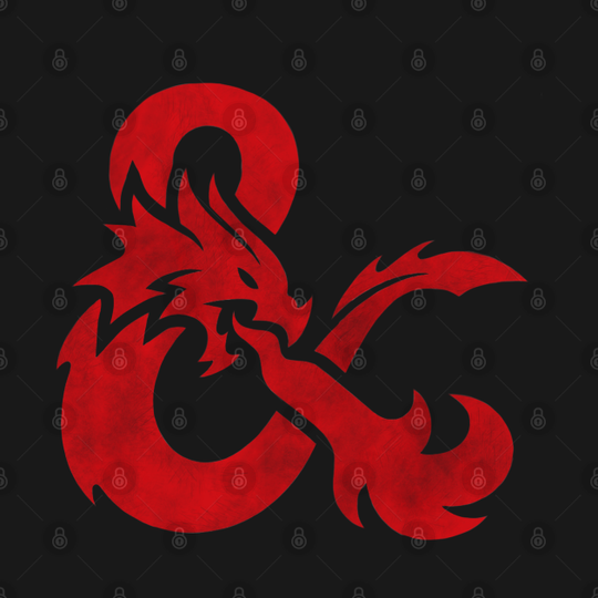D&D - Distressed - Dungeons And Dragons - T-Shirt
