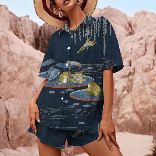 Frog And Toad Hawaiian Shirt