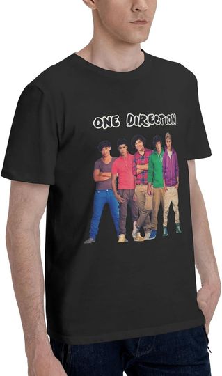 Men Guys Shirt One Direction Band Tshirt Workwear