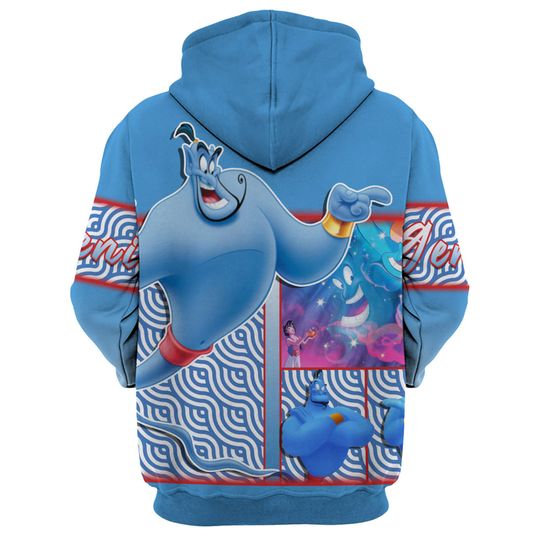 Genie Aladdin | Disney 3D Hoodie
