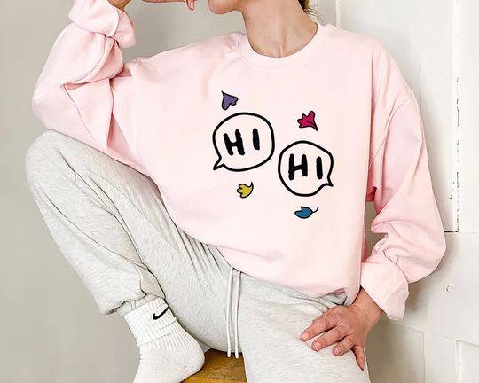 Hi Hi Heartstopper Sweatshirt, Nick and Charlie