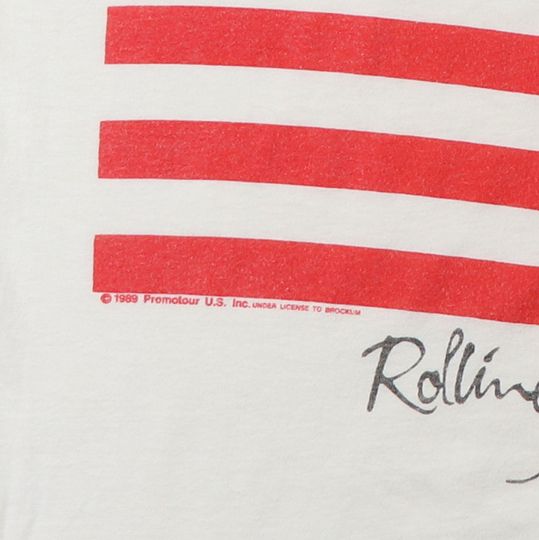 vintage 1989 Rolling Stones Steel Wheels Tour Shirt