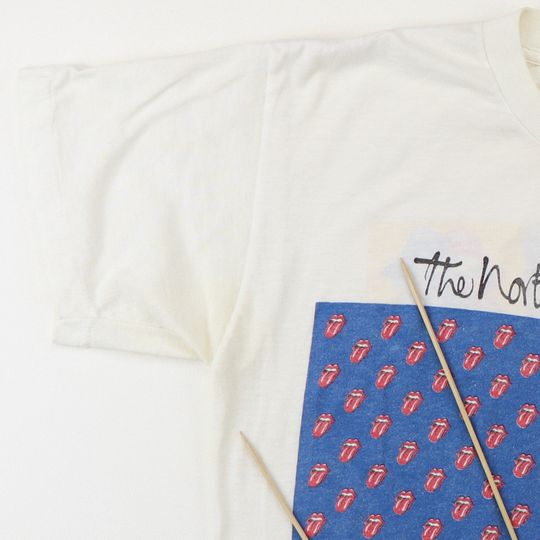 vintage 1989 Rolling Stones Steel Wheels Tour Shirt