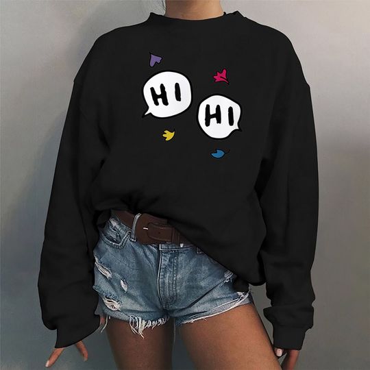 Hi Hi Heartstopper Sweatshirt, Nick and Charlie