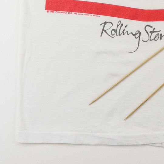 vintage 1989 Rolling Stones Steel Wheels Tour Shirt