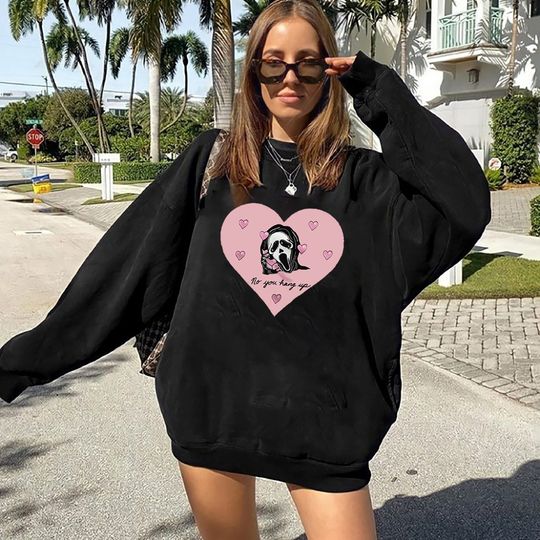 No You Hang Up First Sweatshirt, Ghostface Calling