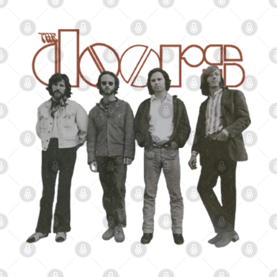 The Doors Band Three - The Doors Band - T-Shirt