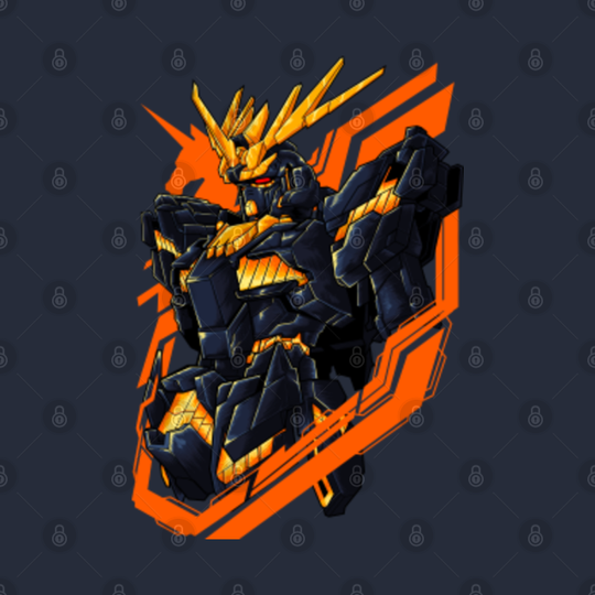 Gundam Banshee - Gundam - T-Shirt