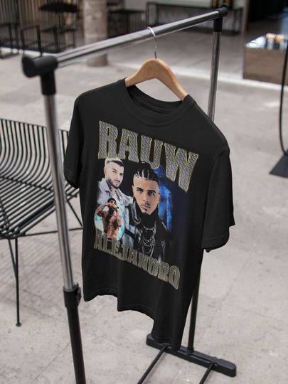 Rauw Alejandro 90s retro rap T Shirt