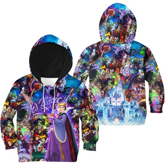 Maleficent Villains Magical Glitter | Disney 3D Hoodie