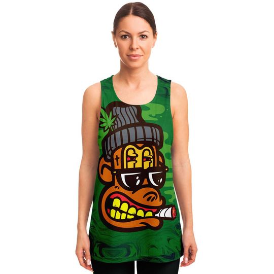 Stoned Mankey Unisex 3D Tank Top