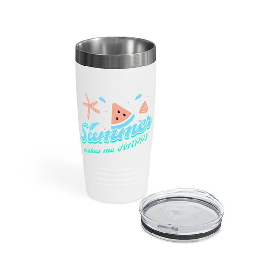Summer makes me happy Tumbler, 20oz