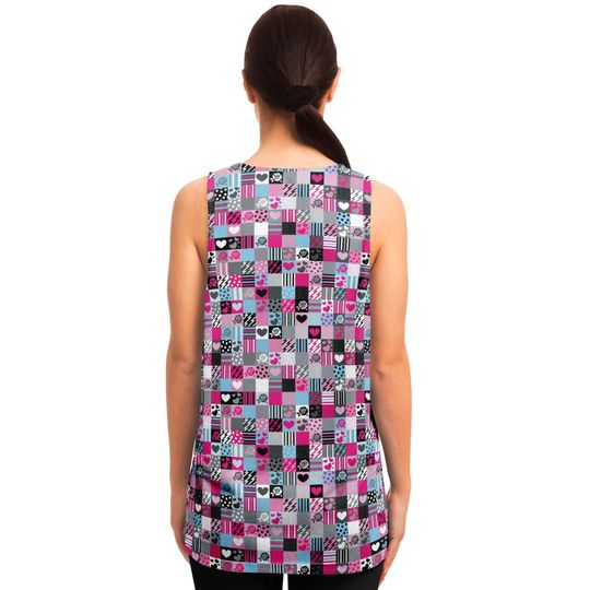 Love Squares 3D Tank Top