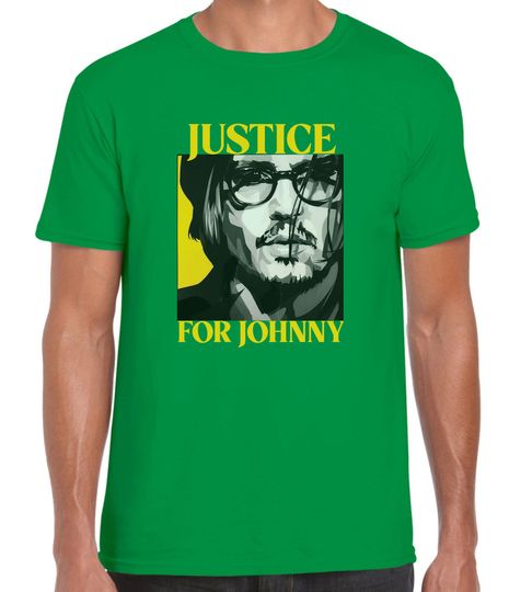 Justice For Johnny Tshirt, Johnny Depp Tshirt