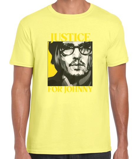 Justice For Johnny Tshirt, Johnny Depp Tshirt