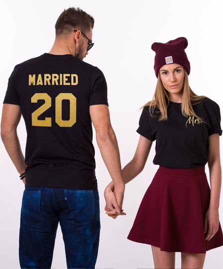 Anniversary Shirts, Married Since Shirts