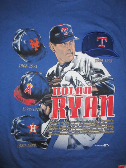 Vintage 90s Nutmeg Nolan Ryan T-Shirt