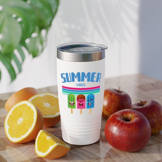 Summer Vibes Ringneck Tumbler, 20oz