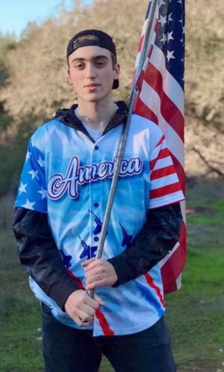 Team America 2nd Amendment Jersey v2 Baseball Blue Angels