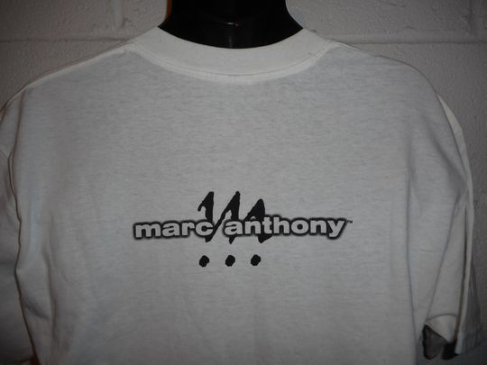 Vintage 90s 1999 Marc Anthony Puerto Rican Pride T-Shirt