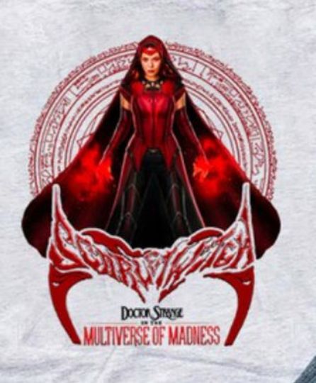 Dr. Strange Wanda Vision Graphic T-Shirt