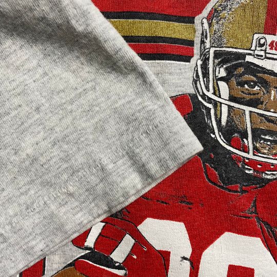 1991 Jerry Rice 49ers Stats T-shirt