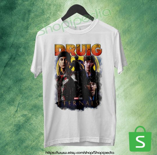 Druig Eternals Vintage Style 90's T-Shirt