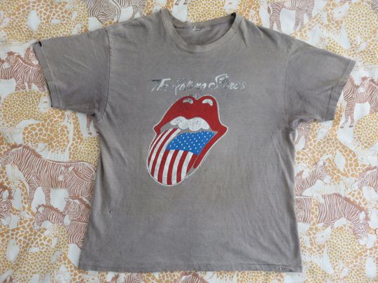 Original ROLLING STONES 1982 Tour T SHIRT