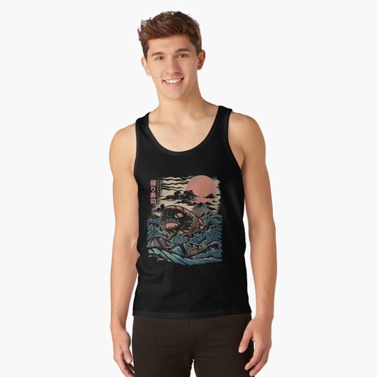 Sharkiri Sushi Tank Top