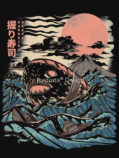 Sharkiri Sushi Tank Top